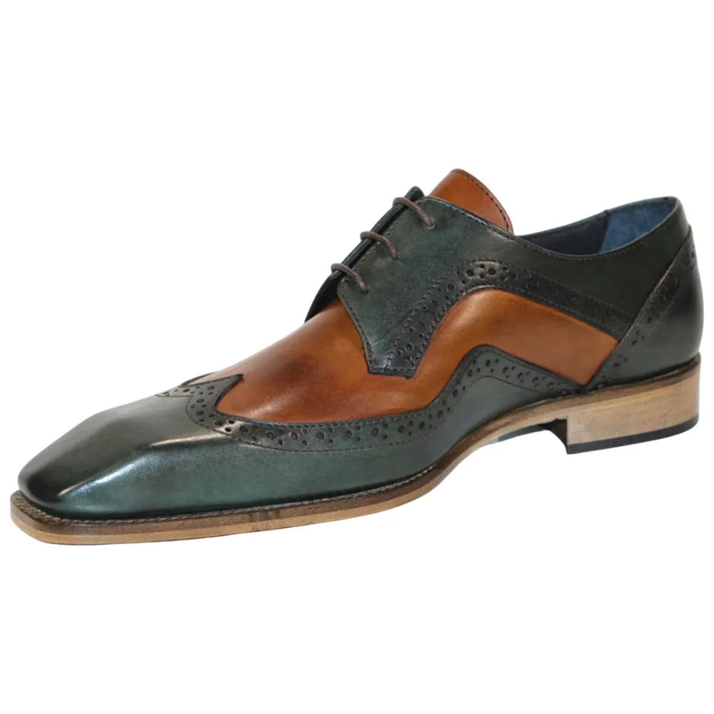 Saranno - Green/Cognac by Duca