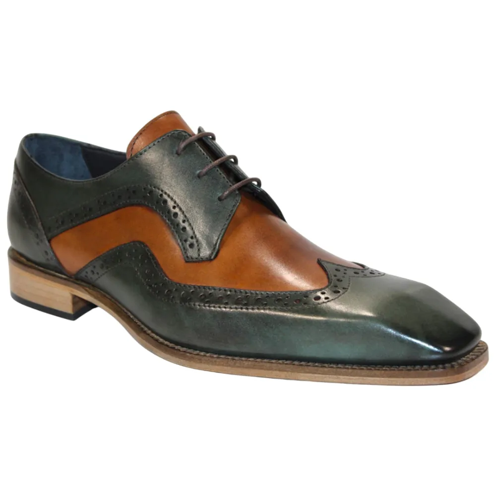 Saranno - Green/Cognac by Duca