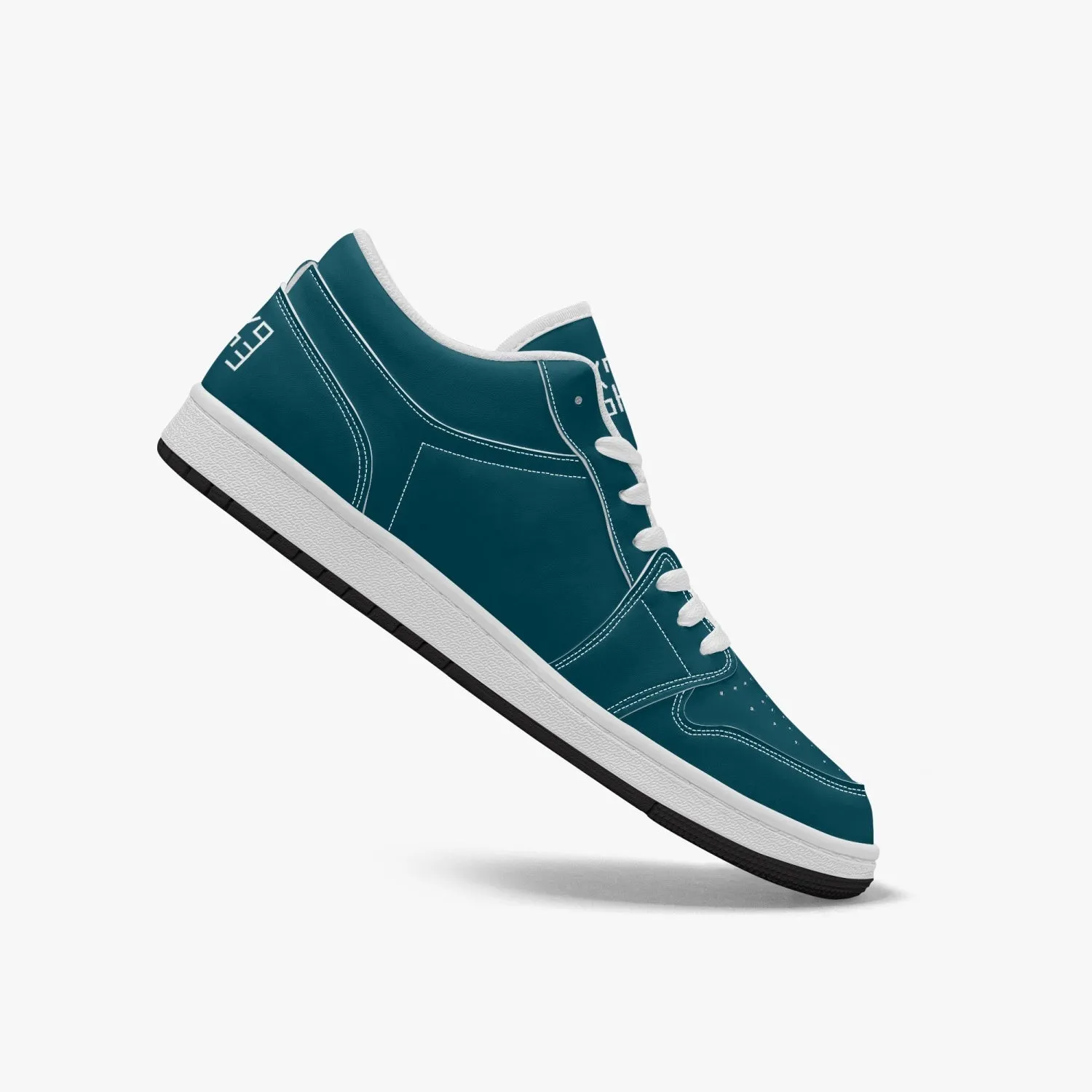 Sixty Eight 93 Logo White Dark Teal SENTLT1 Shoes