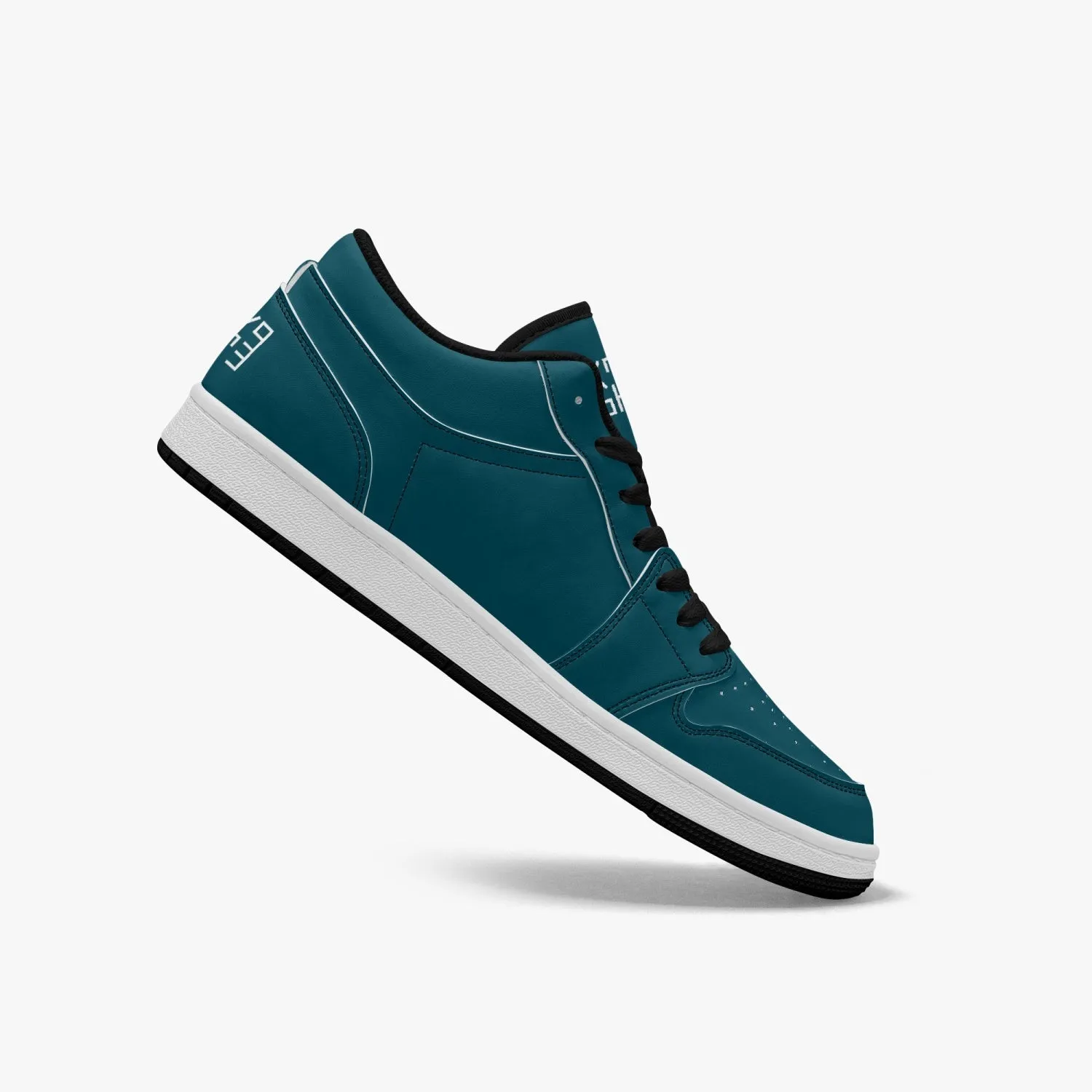Sixty Eight 93 Logo White Dark Teal SENTLT1 Shoes